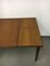 Extendable Dining Table in Teak Wood from Topform, 1960s 8