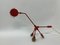 Lampada da tavolo Kila Rolling rossa di Harry Allen per Ikea, Immagine 10
