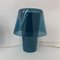 Gavik Mushroom Table Lamps in Blue Glass from Ikea, Set of 2 1