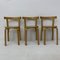 Bentwood Dining Chairs, 1950s, Set of 3 1