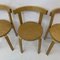Bentwood Dining Chairs, 1950s, Set of 3, Image 4