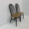 Wooden Dining Chairs, 1960s, Set of 2 3