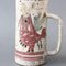 French Ceramic Decorative Mug by Le Mûrier, 1960s 8