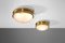 Italian Sigma Ceiling or Wall Lights by Sergio Mazza, Set of 2 8