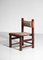 Brasilianische Stühle aus Leder und Massivholz, 1960er, 6er Set 5