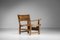 Scandinavian Solid Wood Safari Style Armchairs, Set of 2, Image 10