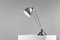 Lampada da tavolo Art Déco modernista in metallo cromato, Francia, anni '50, Immagine 5