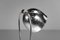 French Modernist Art Deco Chrome Table Lamp in the Style of Maison Desny, 1950s, Image 12