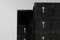 Schwarze Art Deco Ceruse Kommode oder Sideboard im Stil von Paul Follot 5