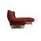 Rotes Mary Ecksofa aus Leder von Koinor 11