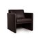 Dark Brown Leather Ego Lounge Chair by Rolf Benz 1