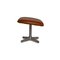 Brown Leather Athena Relax Armchair with Stool from BoConcept 12