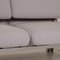 Eisblaues Roro 2-Sitzer Sofa mit Schlaffunktion von Brühl & Sippold 4