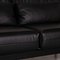 Black Leather Plura 2-Seat Sofa with Sleeping Function by Rolf Benz 5