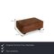 Brown Leather Stool by Tommy M for Machalke, Image 2