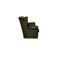 Dark Green Leather 3-Seat and 2-Seat Sofa from Nieri, Set of 2 16
