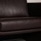 Dark Brown Leather Ego Armchair Set by Rolf Benz, Set of 2 3