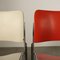 Stühle aus Stahl & Metall von David Rowland für GF Furniture, 1960er, 3er Set 4