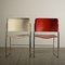 Stühle aus Stahl & Metall von David Rowland für GF Furniture, 1960er, 3er Set 12