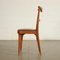 Stühle aus gebeizter Buche, Schaumstoff & Kunstleder, 1950er, 4er Set 10