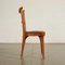 Stühle aus gebeizter Buche, Schaumstoff & Kunstleder, 1950er, 4er Set 3