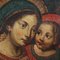Madonna con bambino, olio su tela, in cornice, Immagine 3