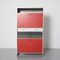 5600 Wall Unit with Red Desk and Light from Gispen 3