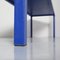 Long Blue Fibreglass School Table, Image 12