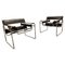 Wassily Armchairs by Marcel Breuer, 1990s, Set of 2 1