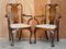 Victorian Walnut Shepherd's Crook Dining Chairs with Claw & Ball Feet, 1880s, Set of 6, Image 14