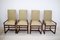 Italian Dining Chairs, 1970s, Set of 4, Image 1