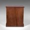 Edwardian English Walnut Collector's Cabinet or Smoker's Cupboard, Image 6