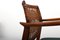 Captain's Chair aus Teak & Schilfrohr von Erik Buch für Ørum, 1950er 7