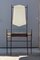 Consolle minimalista con specchio in mogano di Vittorio Dassi, Milano, anni '50, Immagine 2