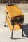 Modernist Worktable in Wood and Steel, 1950s 3