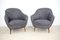 Italienische Mid-Century Sessel, 1950er, 2er Set 1