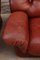 Space Age Brown Leather Armchairs, Set of 2 9