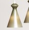 Glass Pendants in Olive Green by Maria Lindeman for Idman Oy, Finland, 1950, Image 5