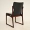 Danish Wood & Leather Dining Chairs, Set of 8 17