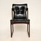 Danish Wood & Leather Dining Chairs, Set of 8 7