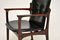 Danish Wood & Leather Dining Chairs, Set of 8, Image 9