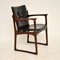 Danish Wood & Leather Dining Chairs, Set of 8 5