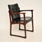 Danish Wood & Leather Dining Chairs, Set of 8, Image 5