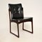 Danish Wood & Leather Dining Chairs, Set of 8 2