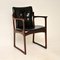Danish Wood & Leather Dining Chairs, Set of 8 3