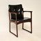 Danish Wood & Leather Dining Chairs, Set of 8, Image 3