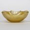 Vide-Poche oder Aschenbecher aus Murano Glas mit Goldpulver von Barovier & Toso 2