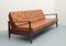 Sofa or Daybed in Teak and Leather by Eugen Schmidt for Soloform, 1960s 10