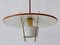 Mid-Century Modern Pendant Lamp by Ernest Igl for Hillebrand Germany, 1950s 16