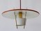 Mid-Century Modern Pendant Lamp by Ernest Igl for Hillebrand Germany, 1950s, Image 16